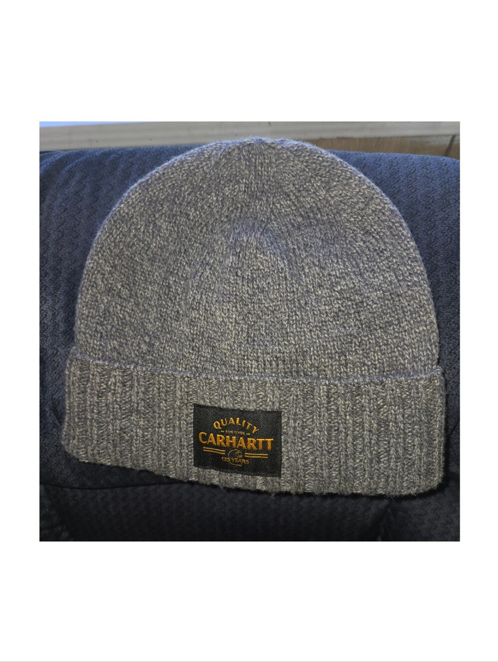 Carhartt Men's Wool Knit Quality Patch Beanie